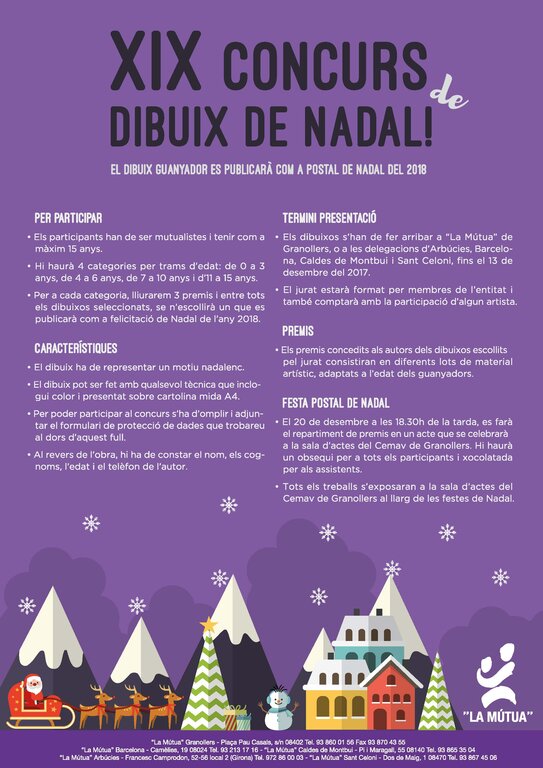 Concurs de dibuix de Nadal
